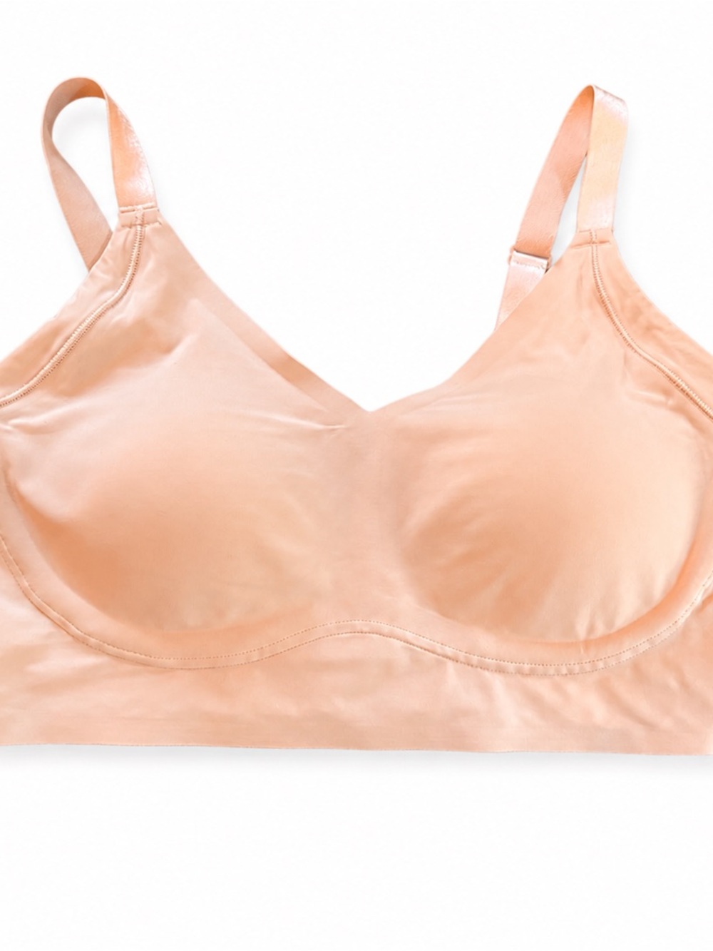 True & Co. Nude Wireless Seamless Bra